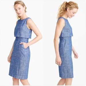 J. Crew Blue Work ‘Going Places’ Dress Size 6